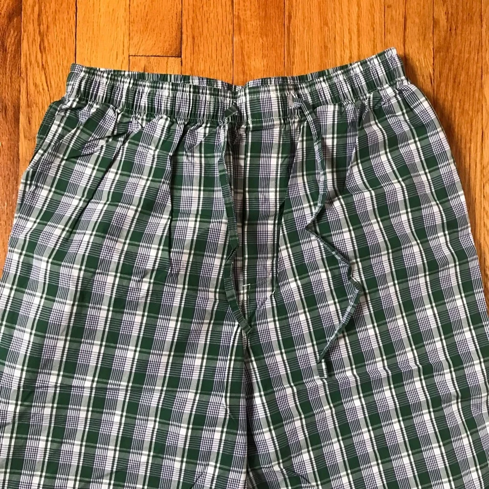 Brooks Brothers Pajama Pants Green Plaid Medium